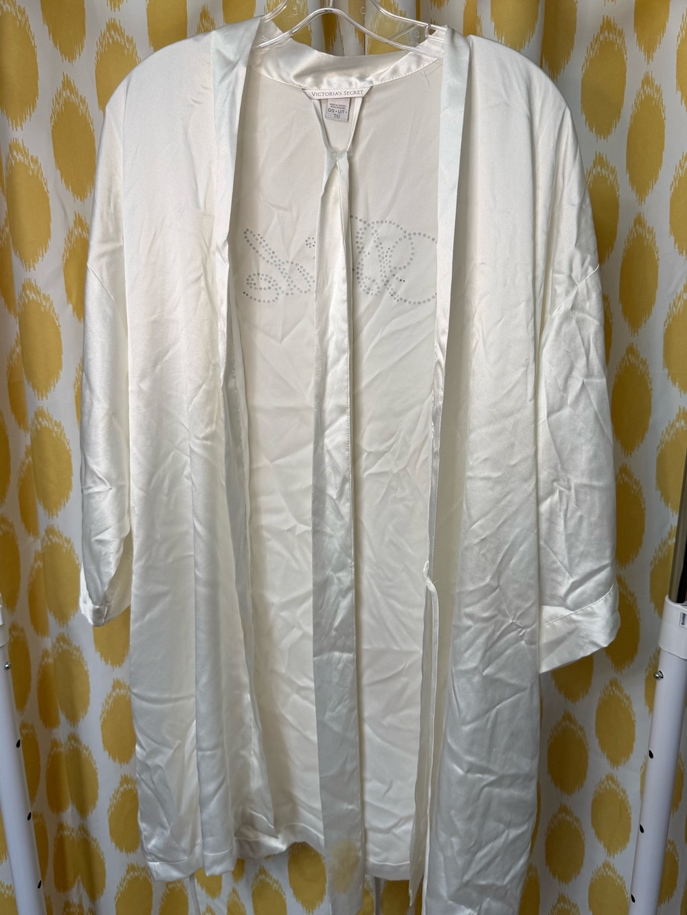 Victorias Secret Bride Robe Rhinestone White - Picture 4 of 7